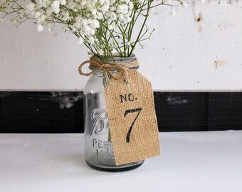 Burlap Wedding Decor Etsy