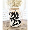 2025 Tags / 2025 Graduation Decor / Class of 2025 Cut Outs / 2025 Mason Jar Party Decorations / New Years / Large