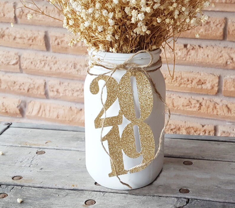 2019 Tags For Mason Jars Graduation Party Decorations Graduation