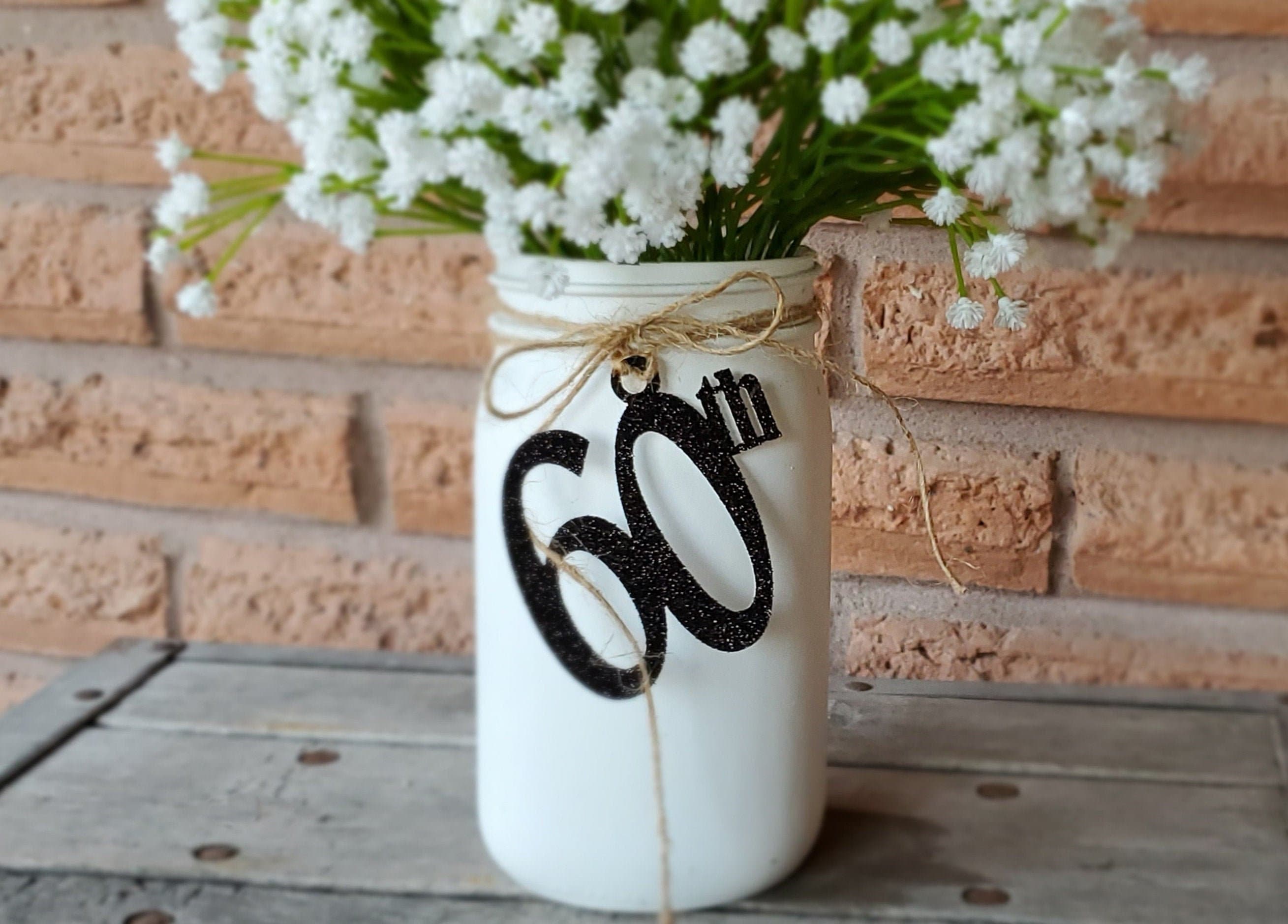 Celebrate with our 60th anniversary decorations to commemorate a