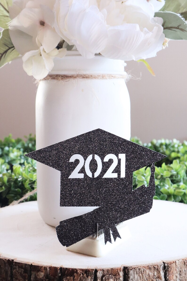 2023 Graduation Decor / Class of 2023 Cut Outs Tags / 2021 Cap Etsy