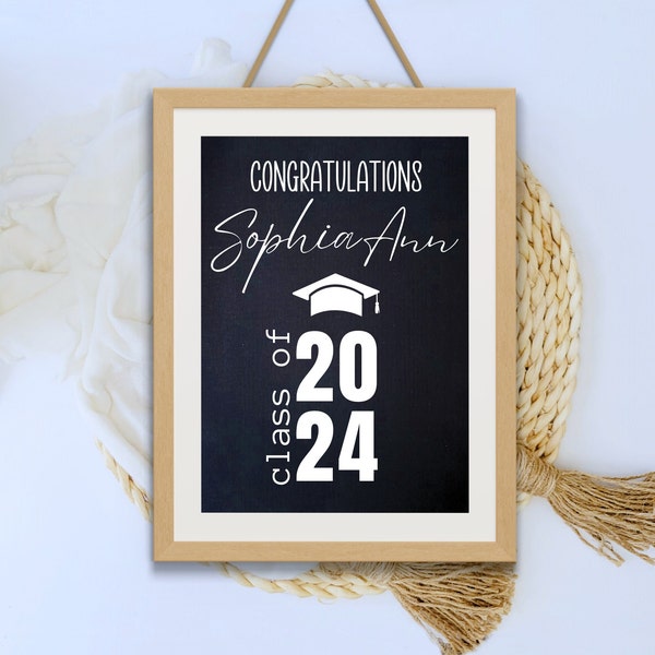 Class of 2024 Frame Etsy