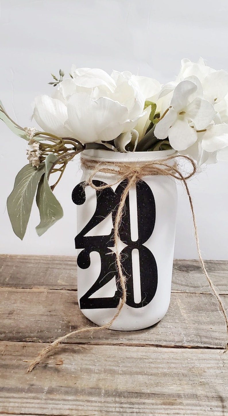 2024 Tags / 2024 Graduation Decor / Class of 2024 Cut Outs / 2024 Mason Jar Party Decorations / New Years / Large image 4