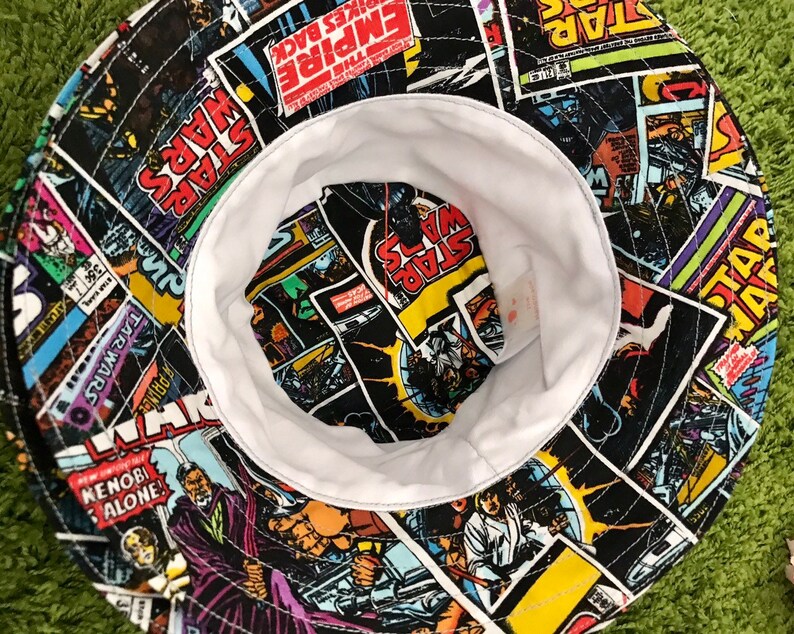 Cotton Hat Film Print Hat Sun Hat Star Wars Hat Baby Sun Hat Child/'s Hat Holiday Hat Bucket Style Hat Beach Hat Toddler Hat