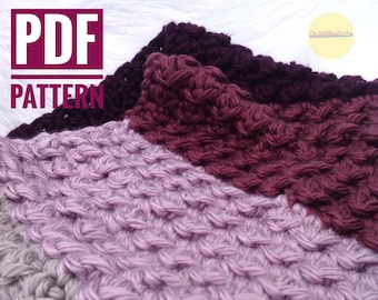 PDF *Crochet Pattern* | Nadia Cowl | Crochet Cowl |Textured Cowl | Snood | Cowl Pattern | Neck Warmer | Chunky Cowl