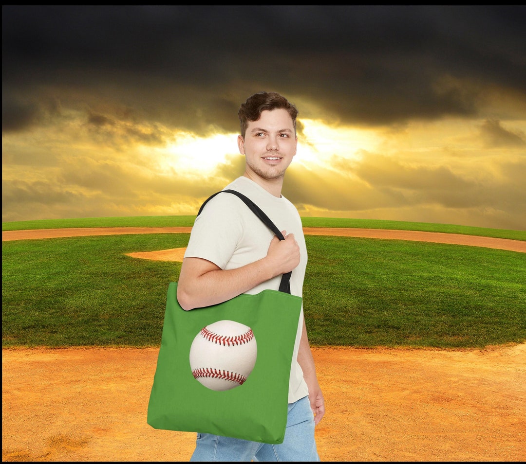 Baseball Tote Bag Baseball Bag Baseball Gift Bag Sports Etsy