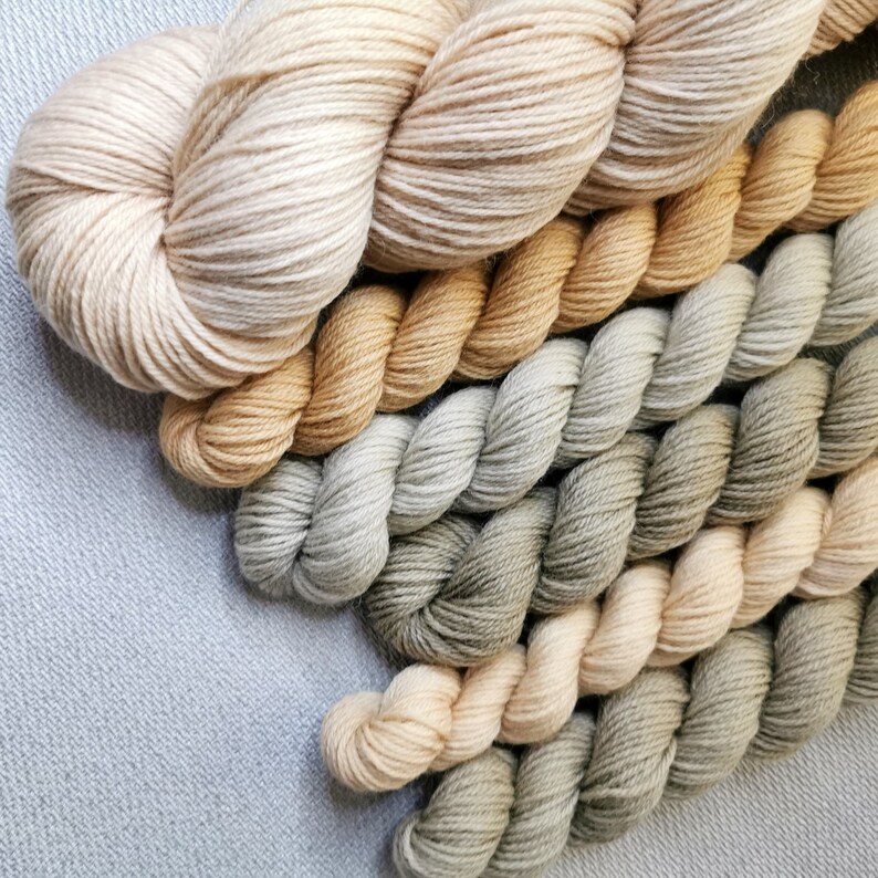 Naturally dyed with onion skins Yarn sets Crafternoon Treats Etsy