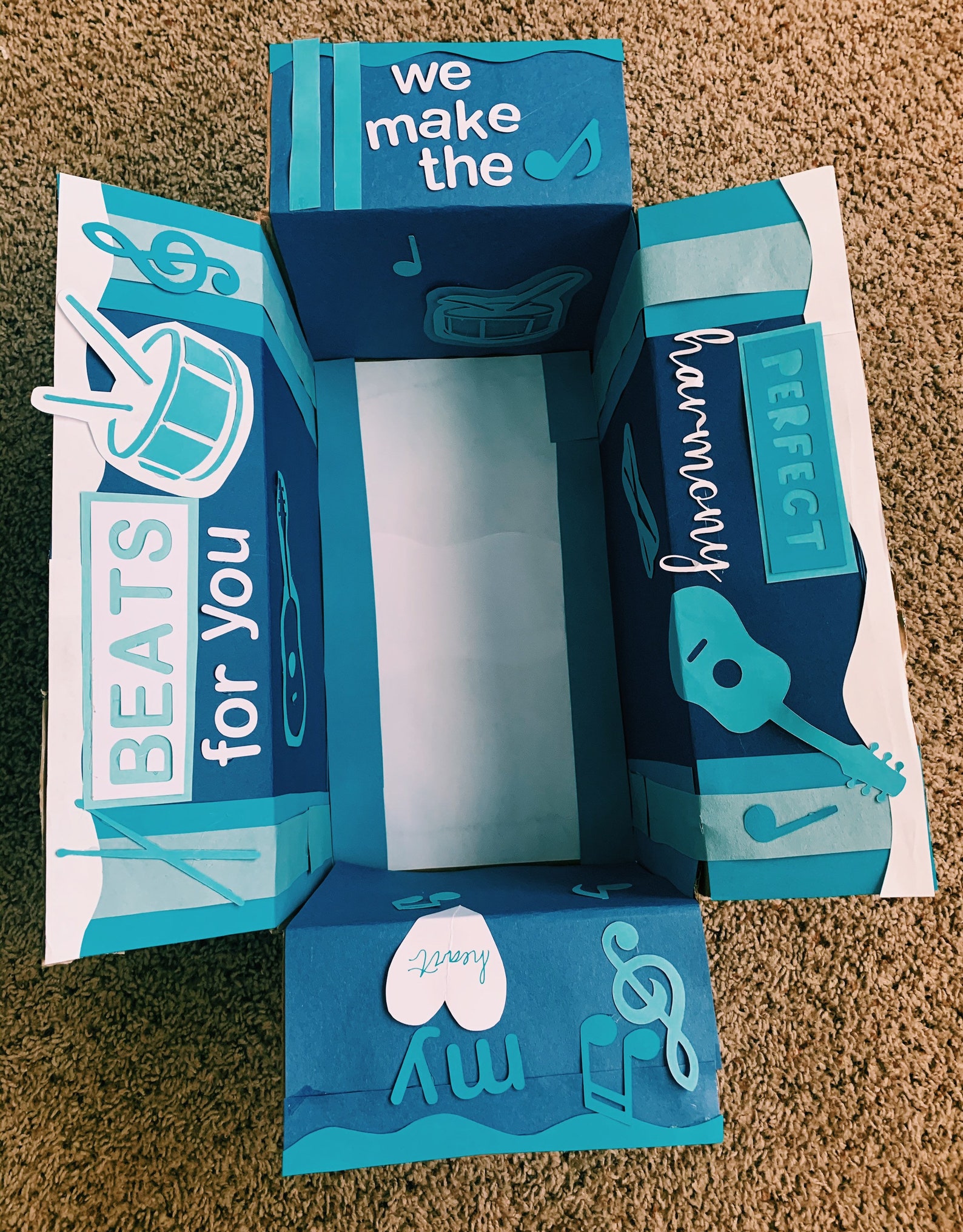 Custom Care Package BOX ONLY Etsy
