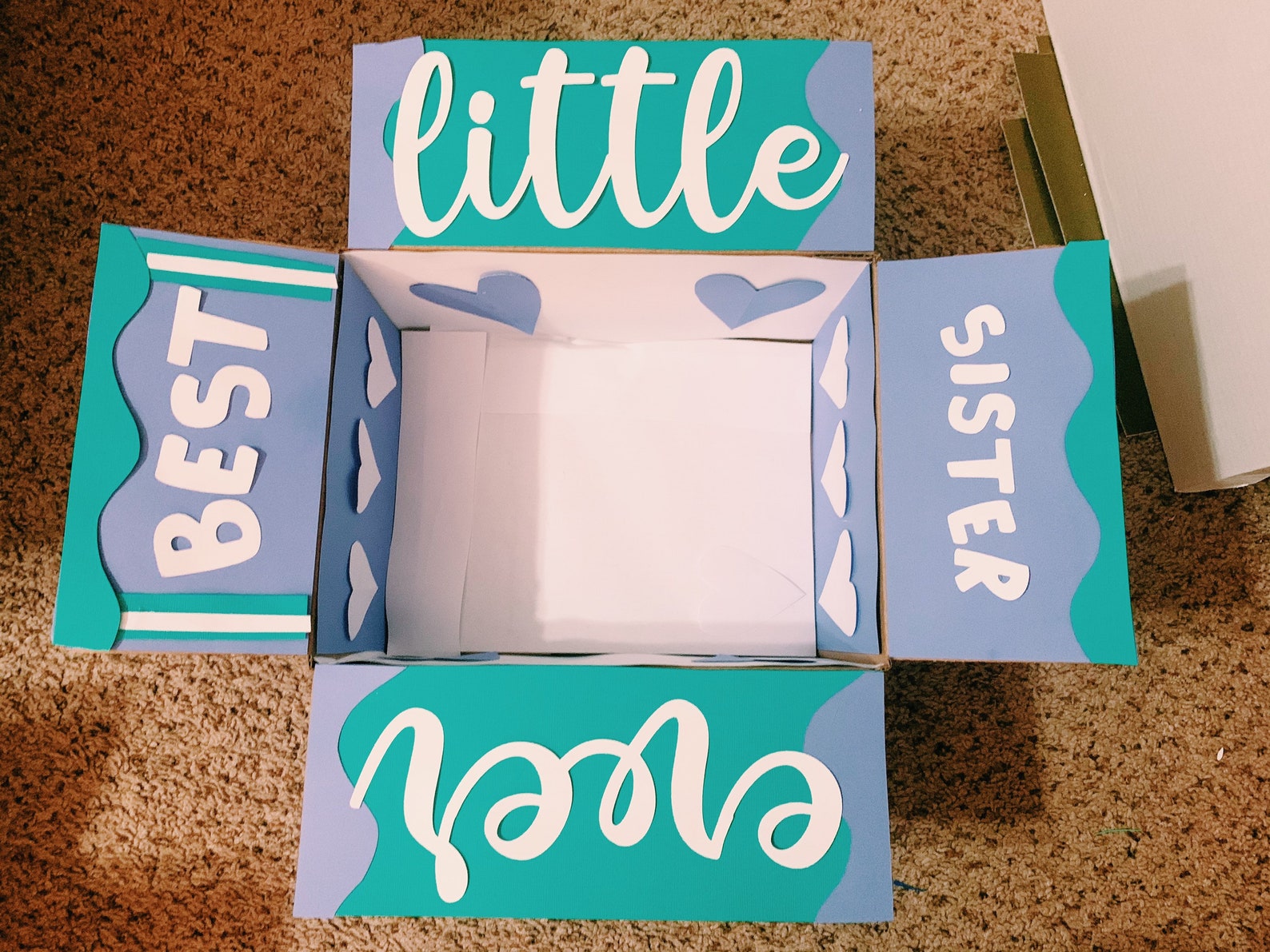 Custom Care Package BOX ONLY Etsy