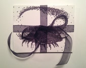 20-Pack of Black and White Eye No. 2 Standard Glossy Postcards