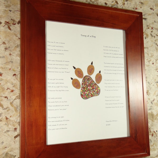 Dog Poem Etsy