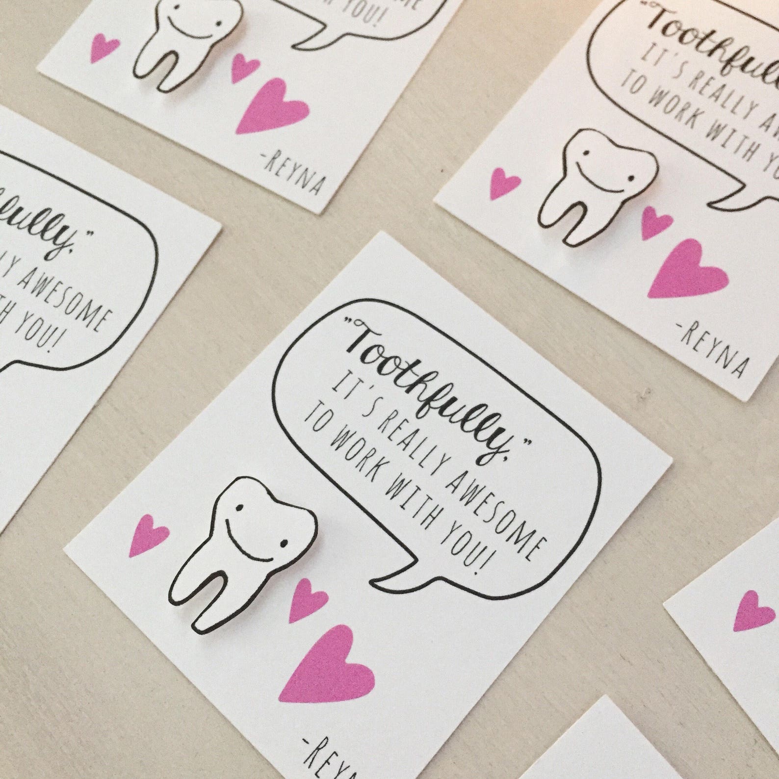 Printable Dental Valentine, Dental Assistant Card, Dental Valentine's
