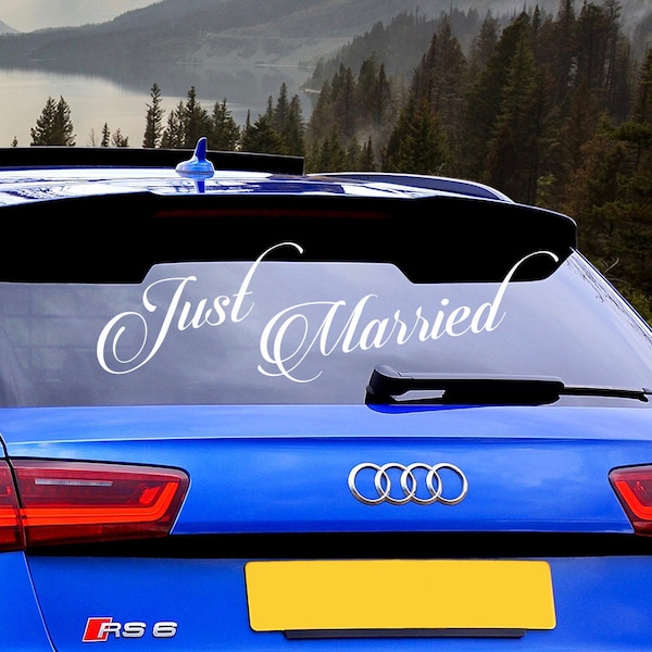 Buy Wedding Car Sticker Online In India Etsy India