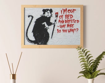 Banksy - Danger Mouse - From Man to Mouse - Banksy Authentic