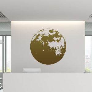 Moon Phase Wall Decor Decal - Kid Full Large Sticker For Nursery Baby Kids Room - Bedroom Ceiling Decorations Art Home Removable Vinyl