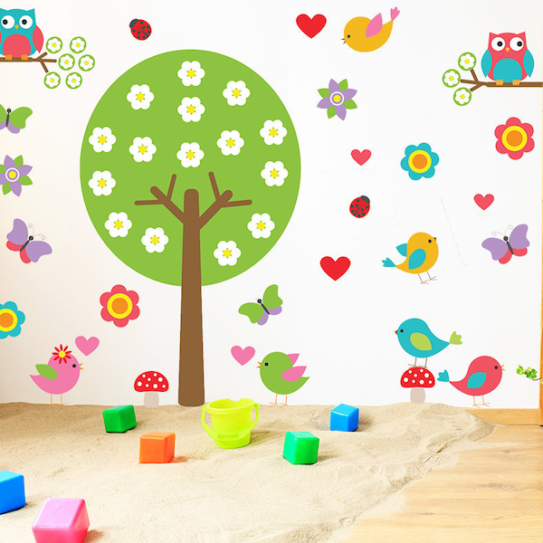 Playroom Tree Decal Etsy