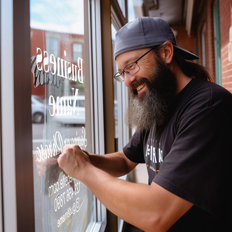 Custom Decal, Storefront Sticker, Business Logo, Company Name, Window Lettering, Door Signage, Business Branding, Personalized Decal, Vinyl Sticker, Restaurant Decal, Shop Window Sign, Coffee Shop Branding, Storefront Design, Custom Lettering,