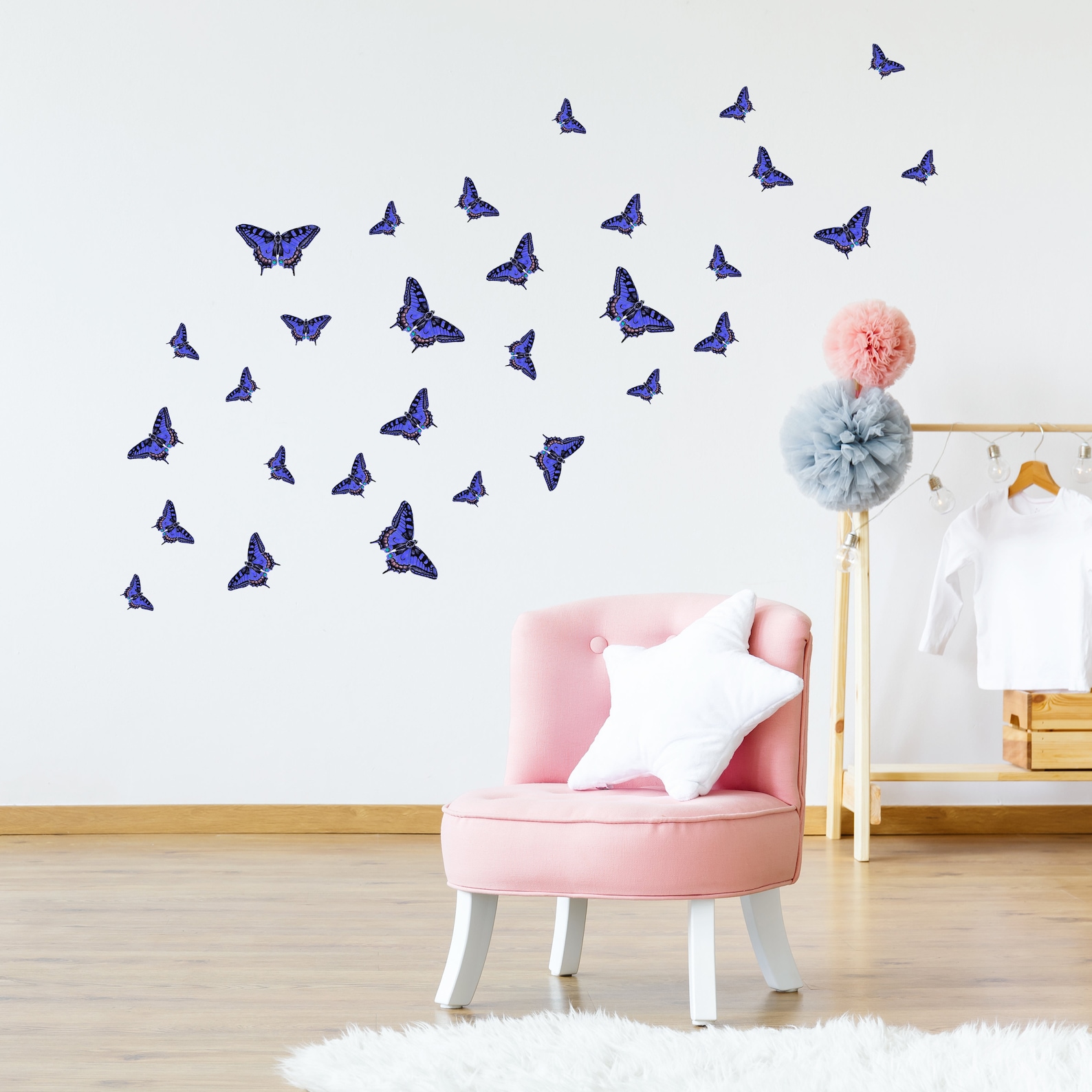 30 Butterfly Wall Decor Stickers Art Decorations Decals for Etsy