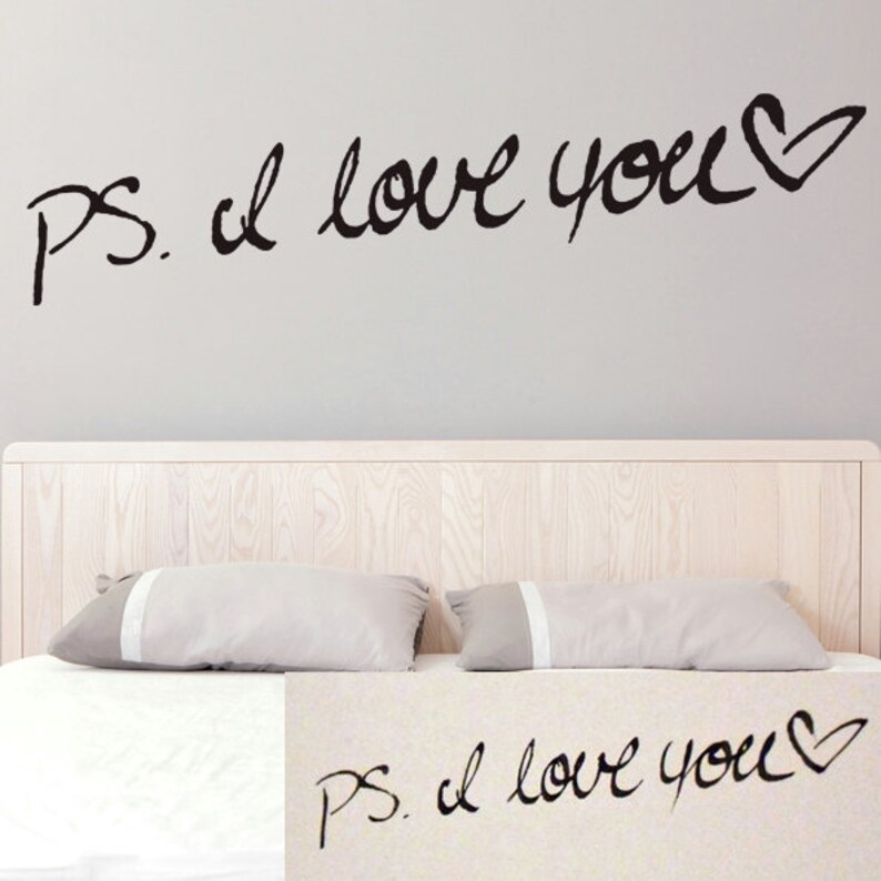 Custom Personalized Handwriting Sticker - Hand Writing Quote Gift Wall ...