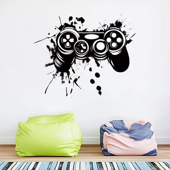3D Game Room Decor Gaming Room Wall Decals Colorful Gamer Controller Video Gaming 3D Game Room Decor Gaming Room Wall Decals Colorful Gamer Controller Video Gaming