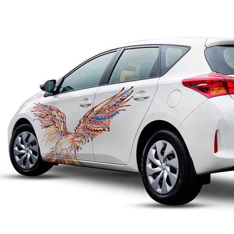 Custom Car Door Vinyl Sticker Body Decor Logo Graphic Bumper Etsy