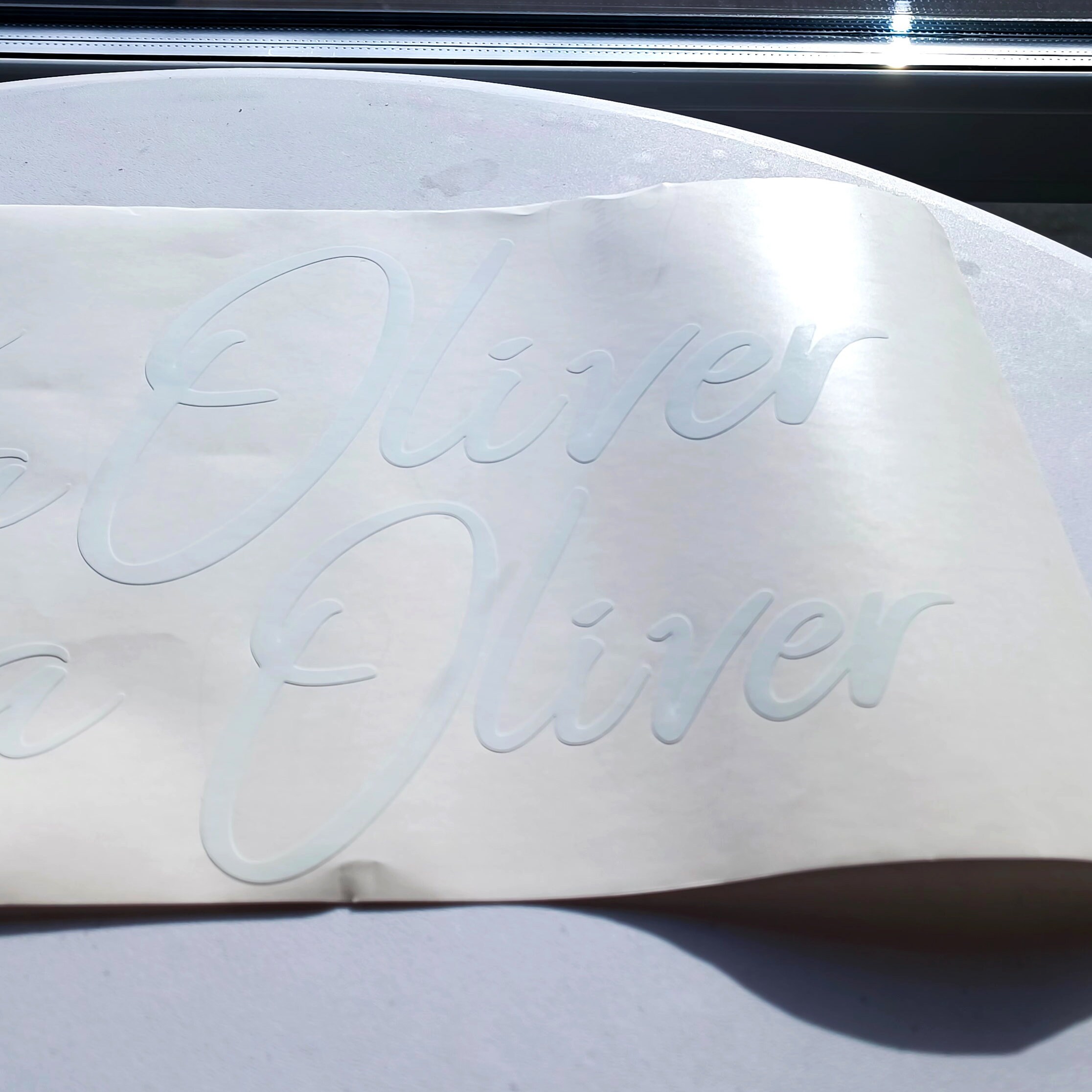 Personalised Vinyl Name Decals - Personalized Glow in the Dark Label ...
