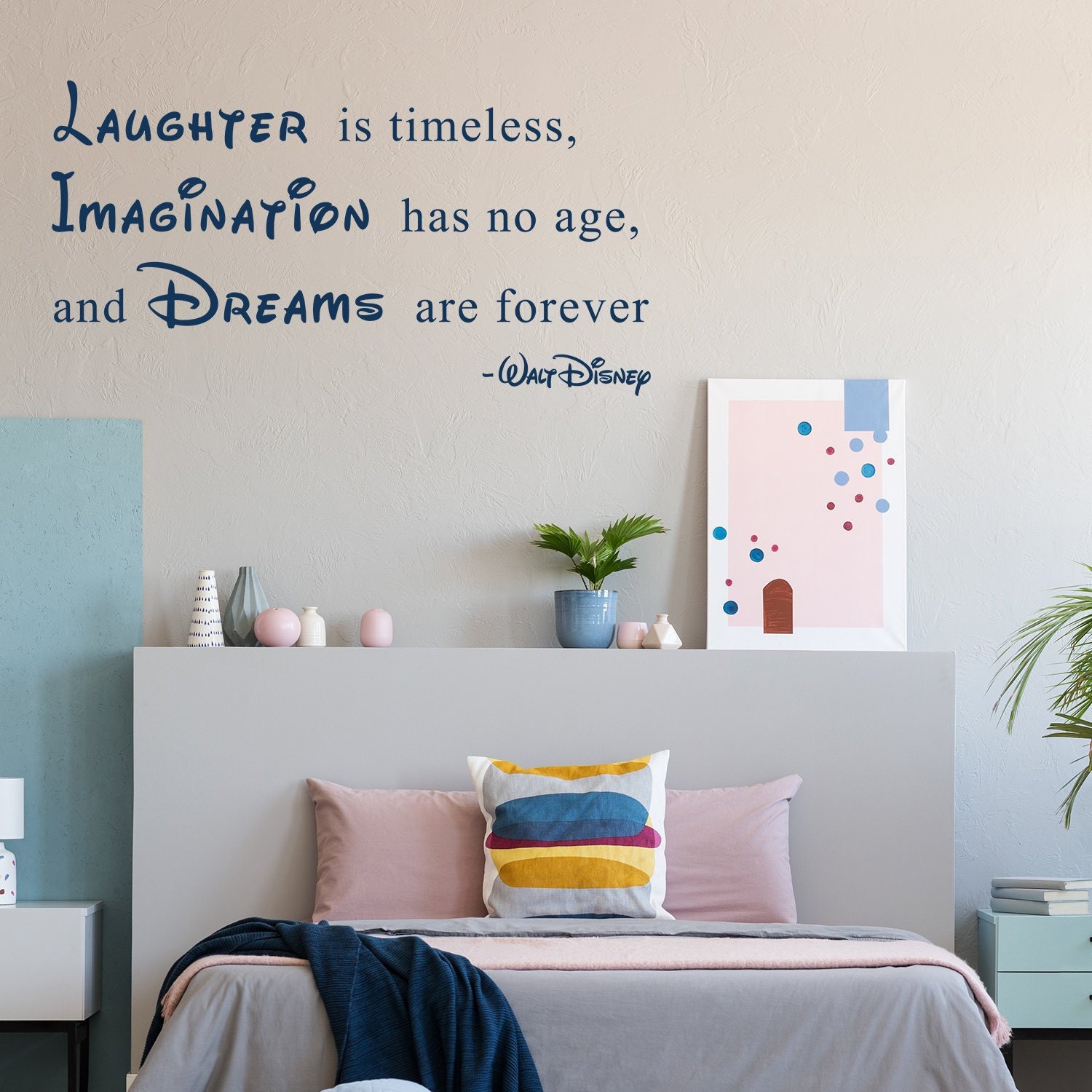 Walt Disney Quote Wall Sticker Decor Art Gift Vinyl Etsy
