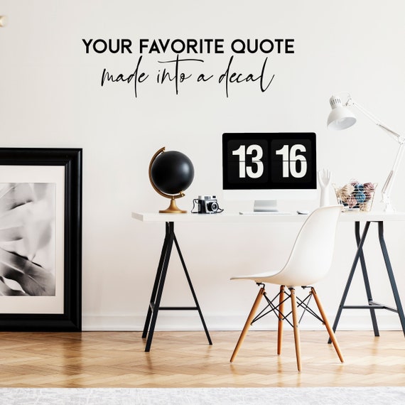 Vinyl quote stickers deals