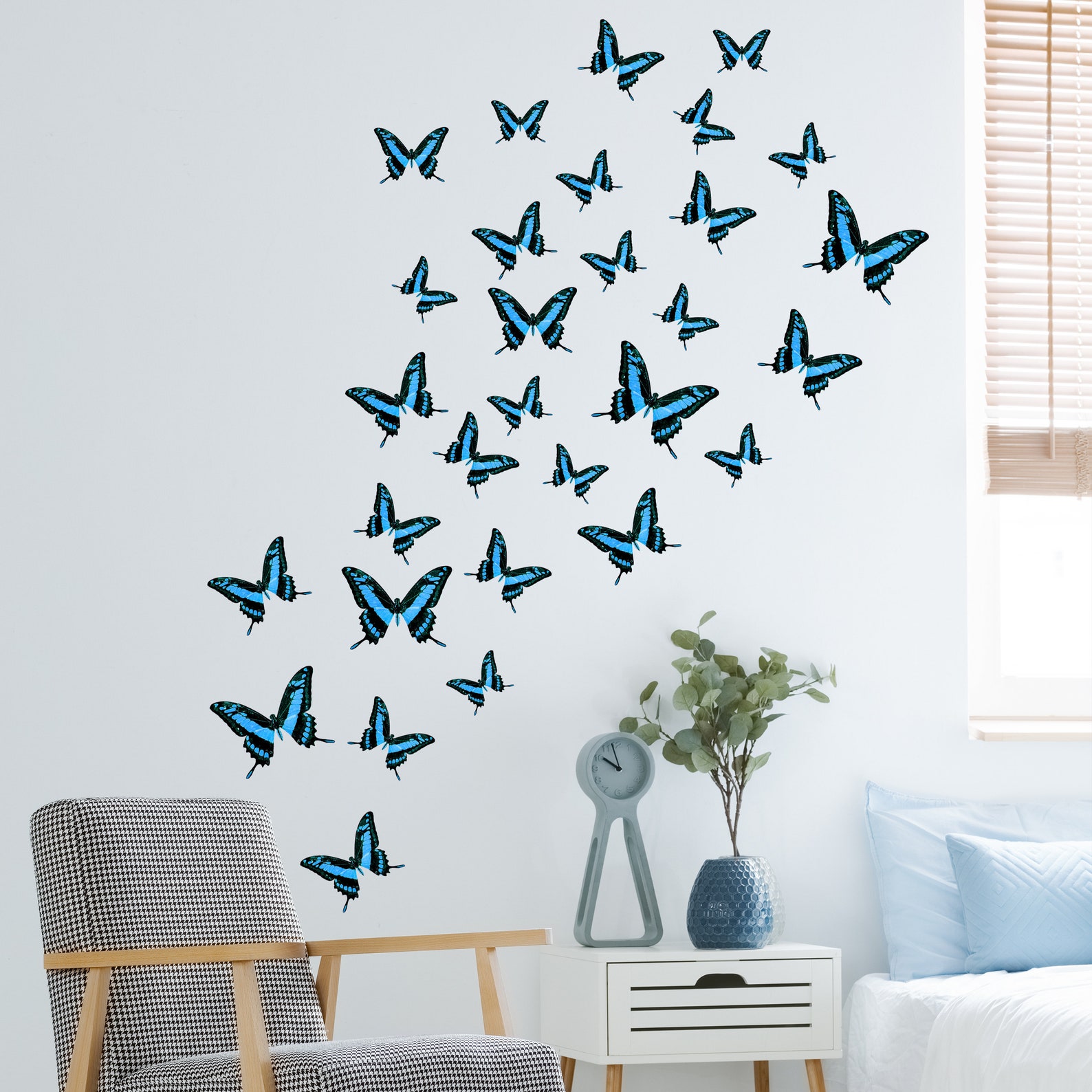 30 Butterfly Wall Decor Stickers Art Decorations Decals for Etsy