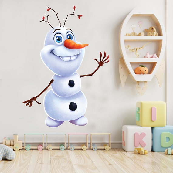 Christmas Snowman Stickers Removable Home Vinyl Window Room Merry Wall Papers 