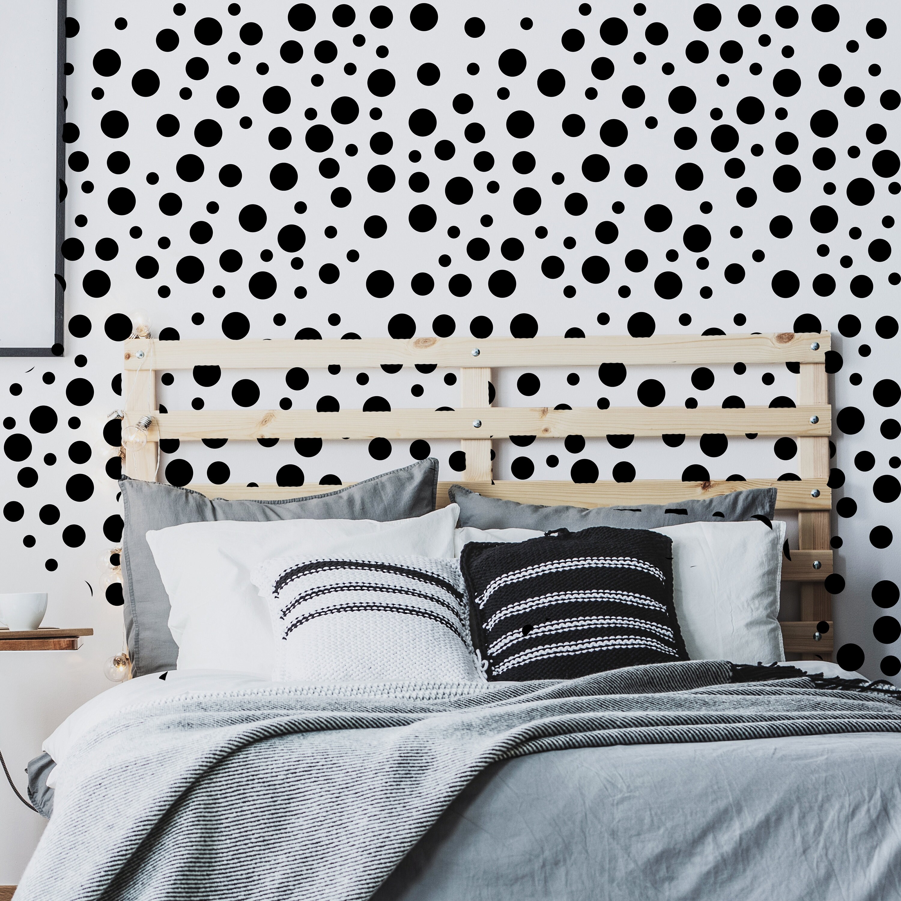 Black Candy Wall Decals - Hand Drawn Nordic Nursery Decor, Removable Vinyl Stickers For Kids Room, Baby Bedroom Art - View #6