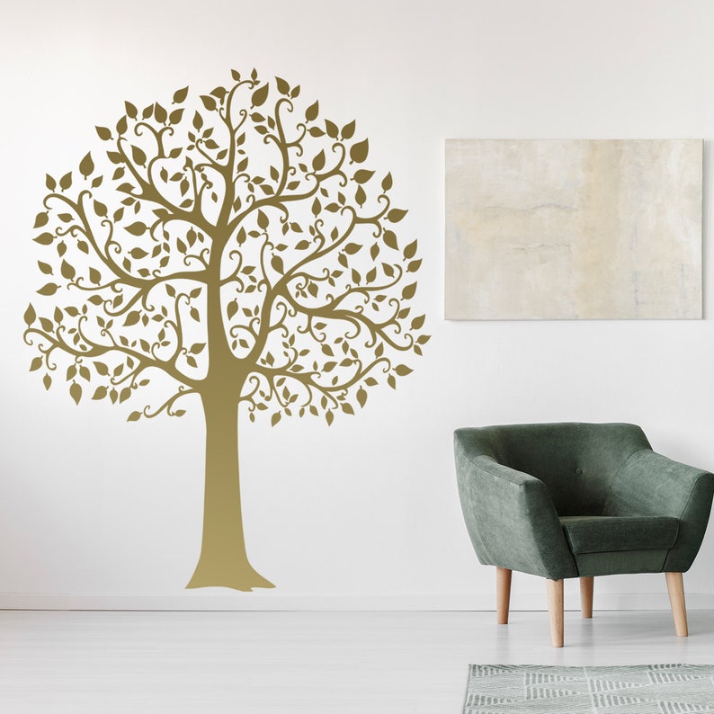 Tree Sticker Decal - Wall Birch Art Vinyl Nursery Stickers - Nature ...