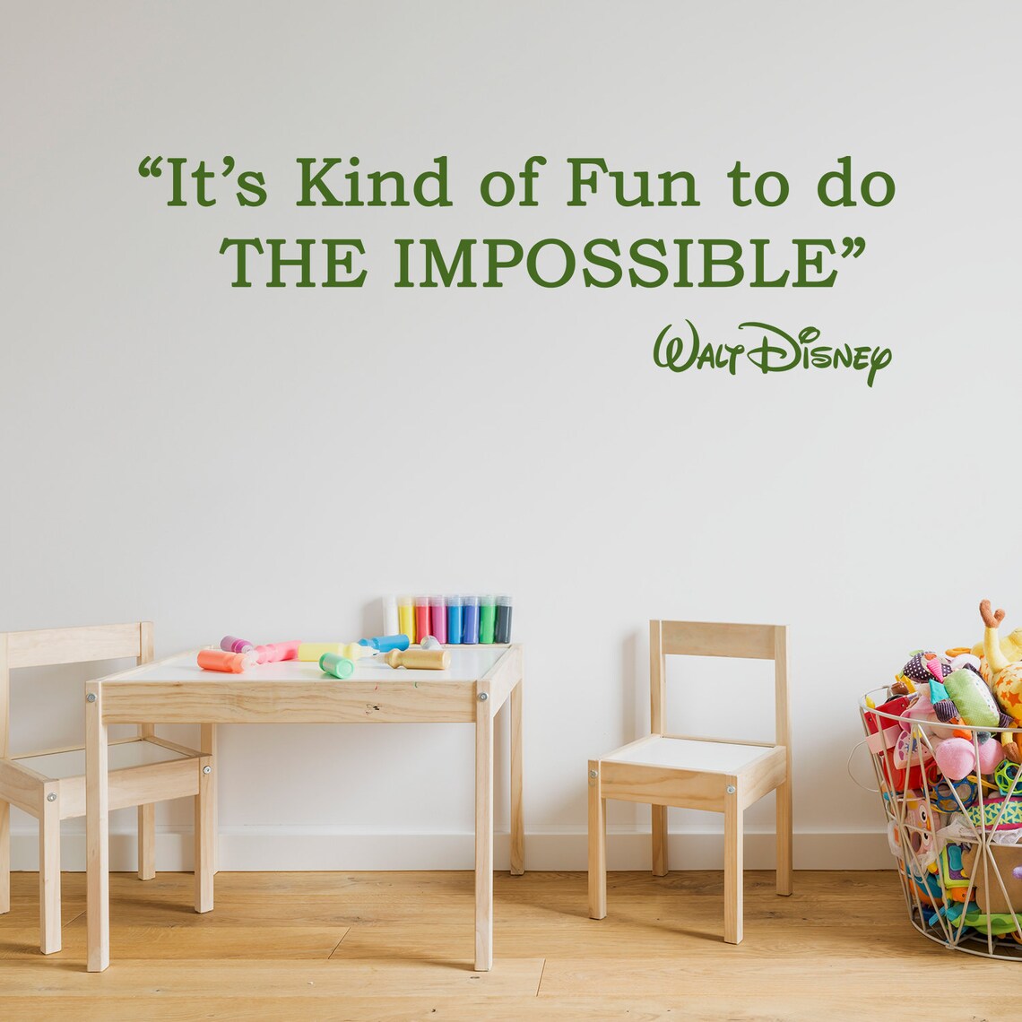 Walt Disney Quote Wall Sticker Decor Art Gift Vinyl Etsy