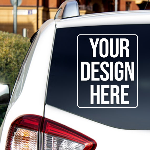 Car window lettering deals