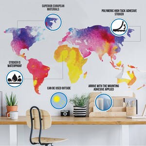 3d Tiger Sticker - Tiger Porthole Decoration Wall Decal For Bedroom- Boy Room Optical Illusion Of Crack - The Peel And Stick Kid Art image 3