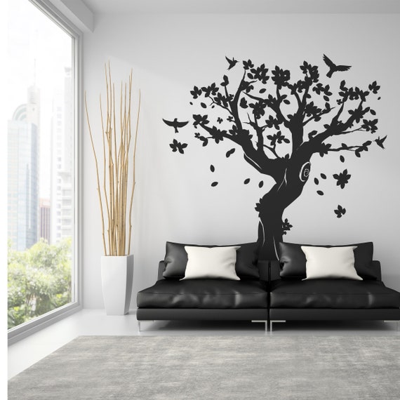 Tree Wall Decal Decor Large Art Vinyl Sticker for Nursery Kids