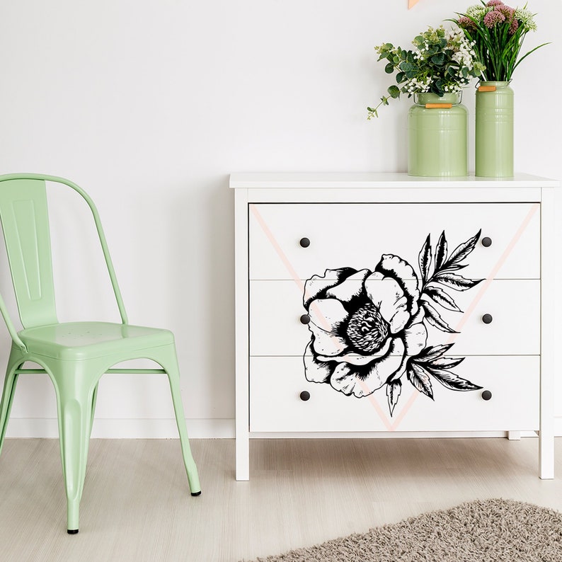 Vinyl Sticker For Furniture Decal For Children Baby Wall Etsy