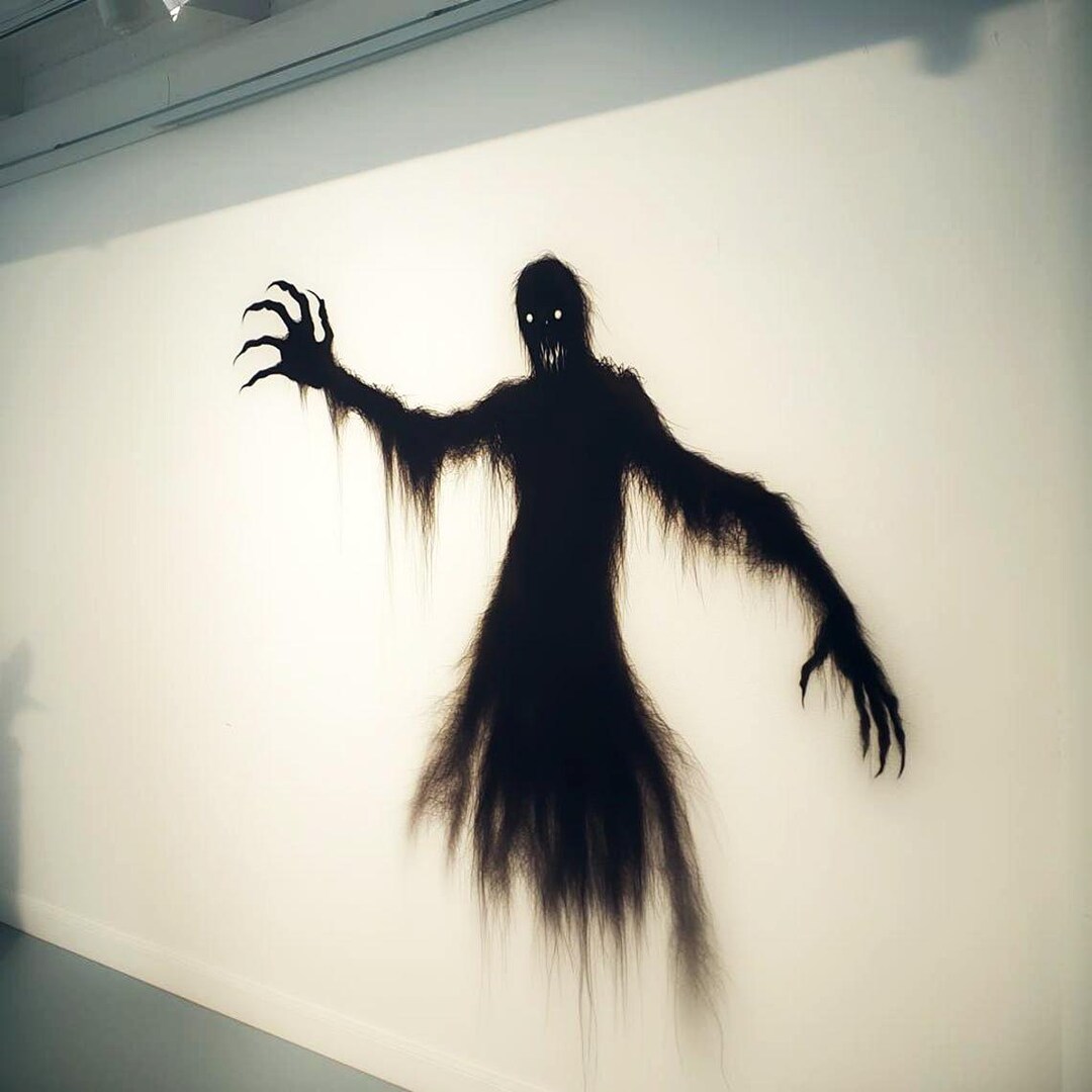 👻 Pegatinas 3D Para Suelo Y Techo De Halloween - Calcomanías Terroríficas De Fantasmas Y Calabazas, Decoración De Pared Que Brilla En La Oscuridad Para Fiesta De Miedo