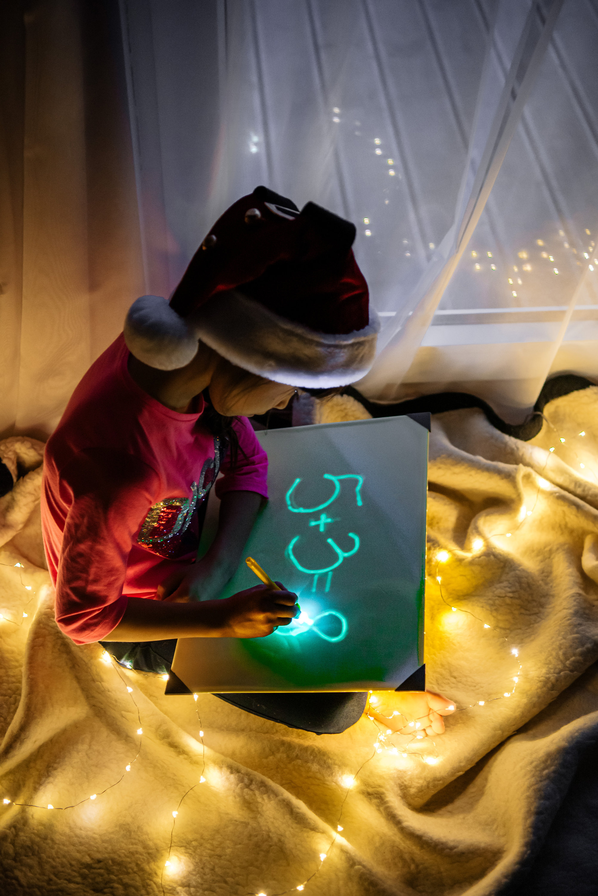 A4 Draw With Light Fun & Developing Toy Drawing Board Magic Draw Education Xmas 