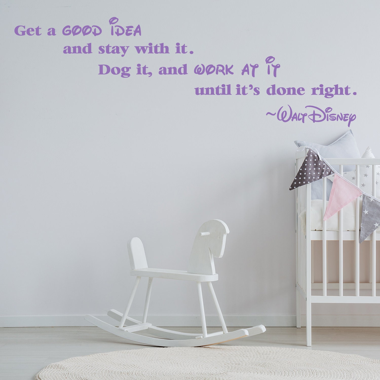 Walt Disney Quote Wall Sticker Art Decor Decals Quotes Kids Etsy