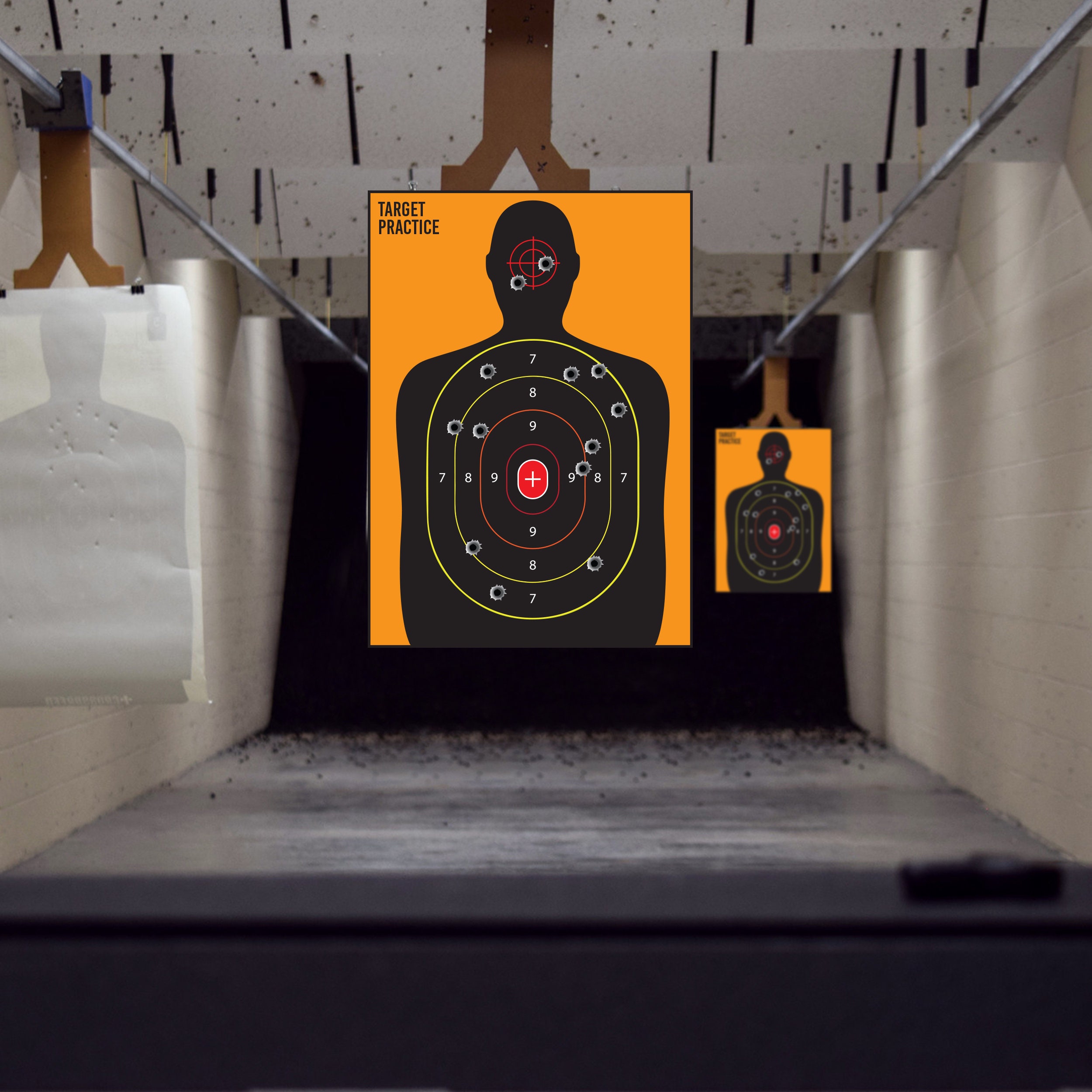 Cibles électroniques Airsoft Targets Softair Stand de tir Shooting Range