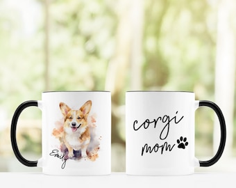 Corgi Mug, Corgi Momma Mug, Corgi Coffee Mug, Corgi Mom, Dog Mom, Corgi Mommy, Corgi Lover, Gift for Dog lover, Dog Mug, Corgi Gift