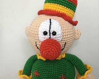 Dutch crochet pattern clown