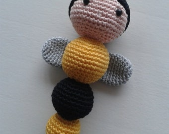 Dutch Crochet Pattern Rattle Bee