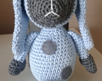 Dutch Crochet pattern rabbit cuddly toy