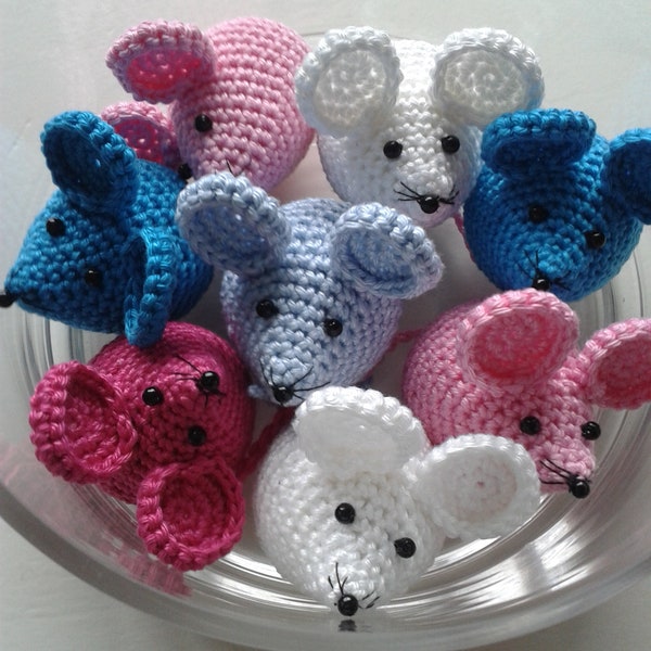 Souris au crochet hollandais