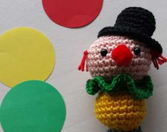 Dutch crochet pattern little clown