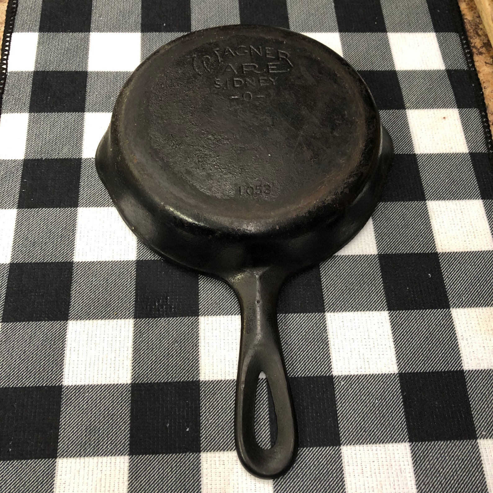 Wagner Ware Sidney O Cast Iron 3 1053 Skillet Etsy