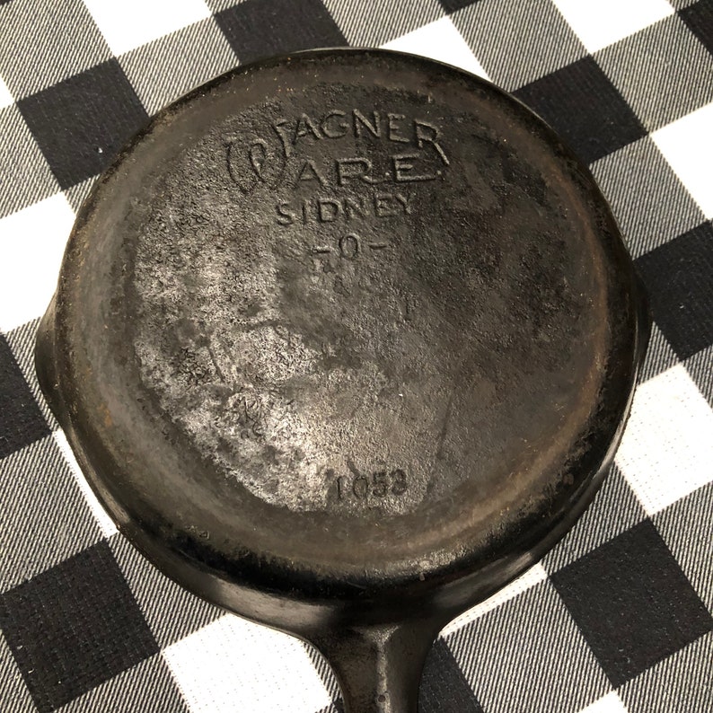 Wagner Ware Sidney O Cast Iron 3 1053 Skillet Etsy