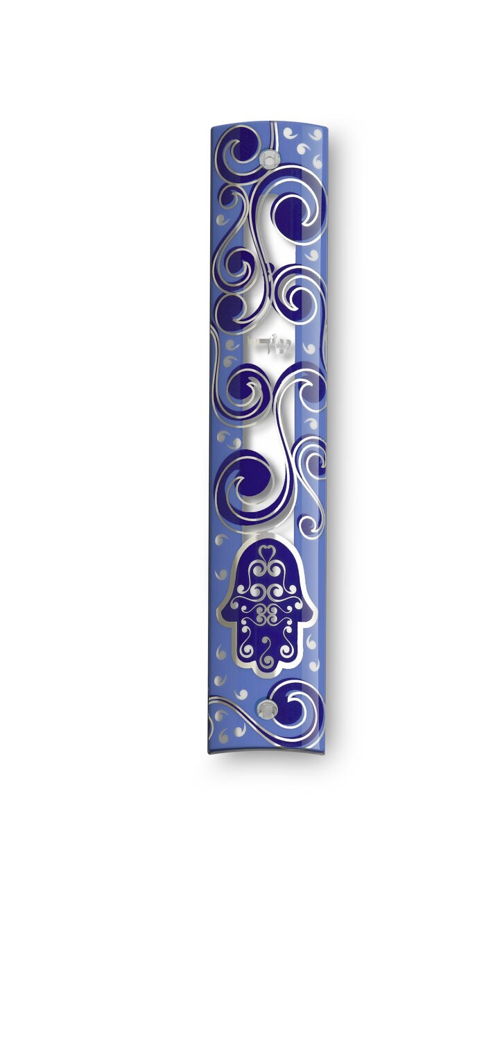 Modern Jewish Mezuza Mezuzah Design hamsa Israel Etsy
